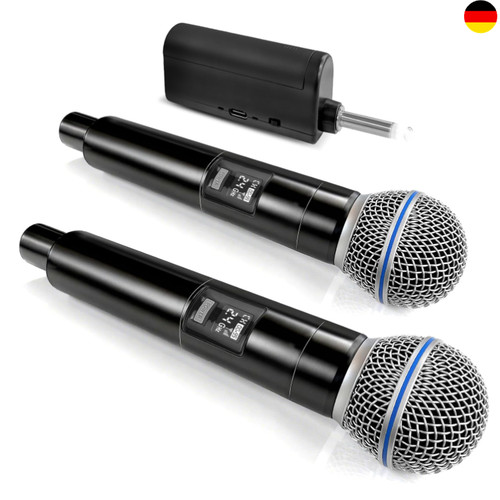 Kabelloses mikrofon set - kabelloses,