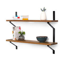 AIR Schweberegal Eiche schwarz