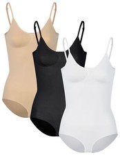 1 - 3 Damen Shapewear Body Shaper Mieder Bauchweg Unterwäsche Mikr Wäschebeutel