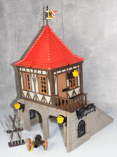 playmobil museum aus 3449 fachwerkhaus doppeltorbogen walmdach zu ritterburg