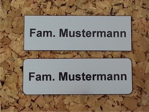 Türschild briefkastenschild - türschild,