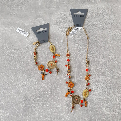 Pilgrim set halskette - set,