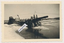 Foto Raupenschlepper Geschütz