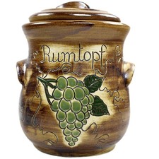 Rumtopf Weintraube Einlegetopf