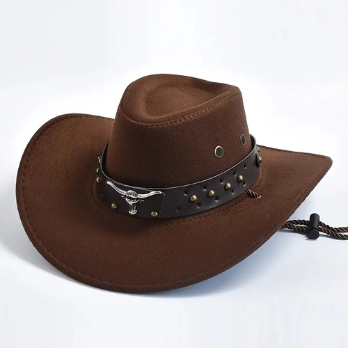 Cowboyhut texas western braun - cowboyhut,