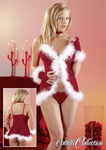 Babydoll set xmas - xmas,