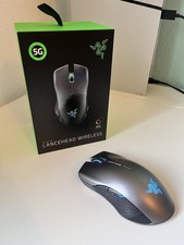 Razer Lancehead Wireless Gaming Maus Titan/Silver mit Ladekabel und Verpackung