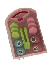 CRELANDO Motivlocher und Prägestempel Set Basteln