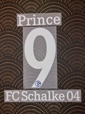 FC Schalke 04 Prince Kevin Boateng 9 Flock Beflockung für Trikot W0099