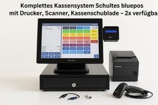 Kassensystem Schultes bluepos mit TSE, Drucker & Scanner – 2x verfügbar