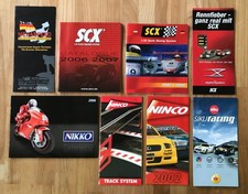 NINCO SIKU SCX Autorennbahn Kataloge DTM 2002 GT3 neu aus Sammlungsauflösung