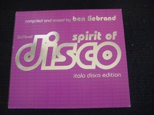 2CD Spirit of Disco Italo Disco Collection Compiled and mixed by Ben Liebrand Nw