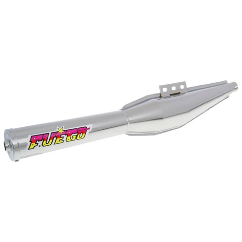 Schalldämpfer chrome auspuff - schalldämpfer,