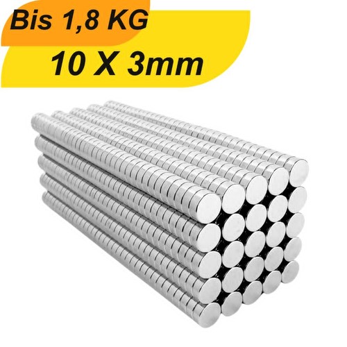 Neodym magnet 10x3mm - neodym,