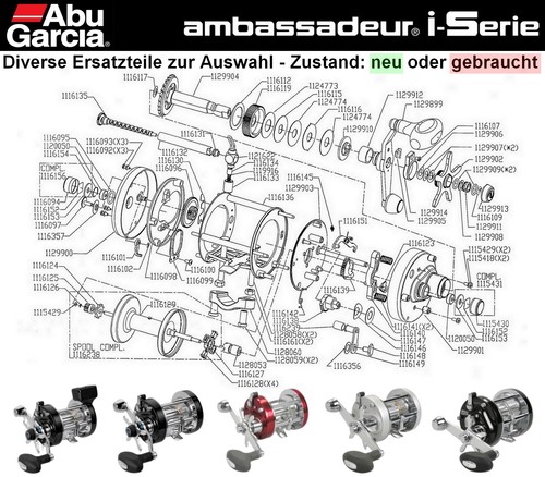 Abu garcia ambassadeur serie - garcia,