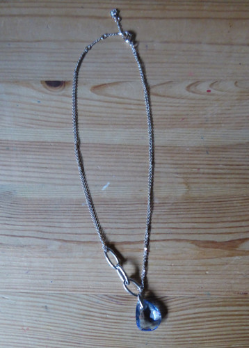 Swarovski kette mit blauem - swarovski,