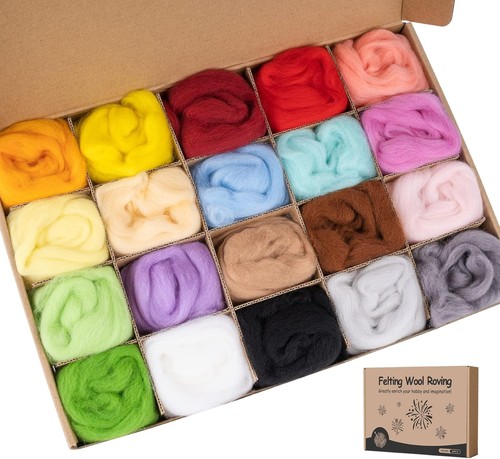 Filzwolle farben 10g - filzwolle, 20