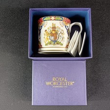 Royal Worcester Tasse Diamond