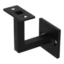 Handlaufhalter Quadrat Schwarz