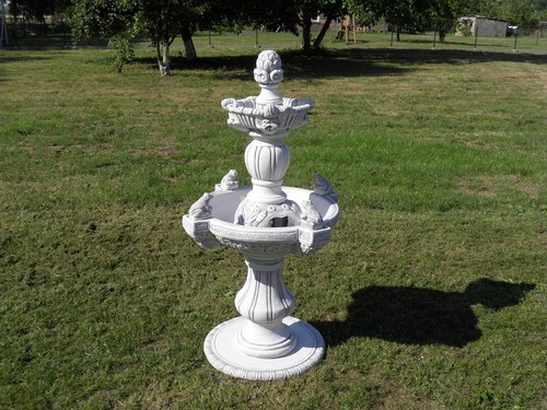 Springbrunnen steinguss 148cm - springbrunnen,