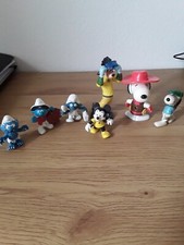 Sammelfiguren Vintage Schlümpfe Micky Mouse