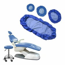 Zahnarztstuhlbezug PU Leder Sitz Elastisch Wasserdicht Schutzkissen 4 Stück/Set
