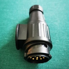 uniTEC Fahrradträger- Anhänger-Stecker 13-polig, Art. Nr. 10202, 20 A bei 12 V
