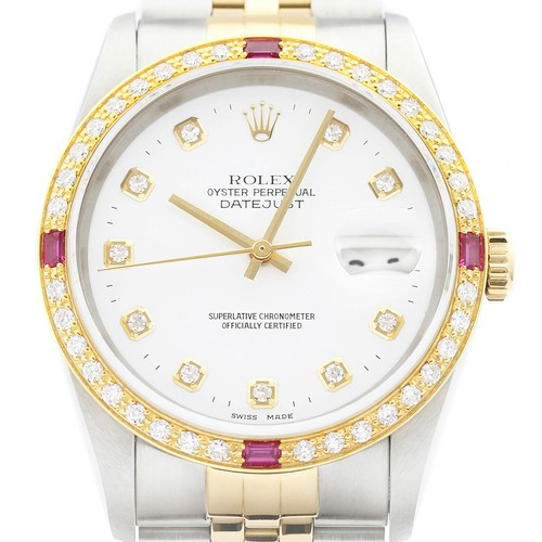 Rolex datejust 18k - 18k, &