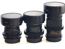 Set Helios-44-2 58mm, Mir-1B 37mm, Jupiter-37A 135mm, Cine Mod! Für Canon EF EOS