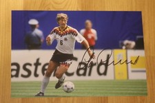 ORIGINAL Autogramm von Guido Buchwald. pers. gesammelt. 20x30 Foto. 100% ECHT WM