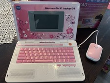 VTech Glamour Girl XL Laptop Lerncomputer mit 240 Spielenii