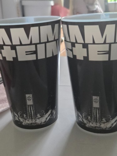 Rammstein tour becher 2x - becher, 1l