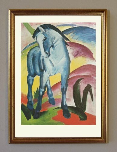 Blaue pferde expressionismus - pferde, i