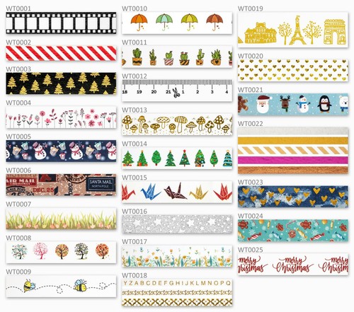 Washi tape rollen 70 - tape, 10
