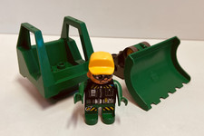 LEGO Duplo Toolo - Action Wheeler Figur + 2 Teile von Baufahrzeug - GUT   #442