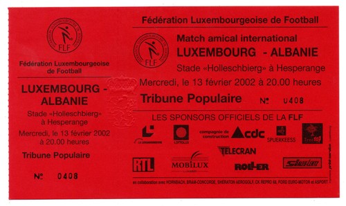 Ticket lsp luxemburg - luxemburg,