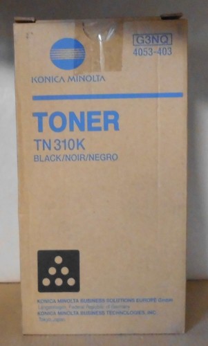 Konica minolta toner tn310k - konica,