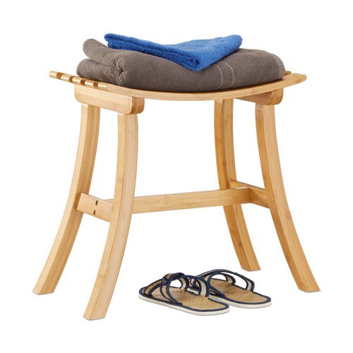 Hocker bambus garderobenstuhl - bambus,