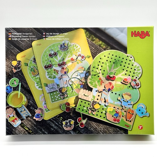 Haba fädelspiel obstgarten - haba,