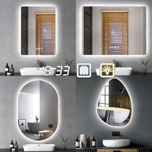 Led badspiegel mit beleuchtung - badspiegel,