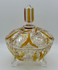 Bomboniere aus Glas klar mit