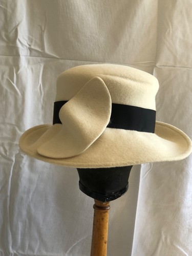 Damenhut elegant haarfilz - damenhut,