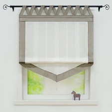 Raffrollo mit Schlaufen