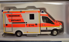 Rietze WAS RTW Feuerwehr München 1:87 Sammler 61722 Automodelle Notarzt M-F1244
