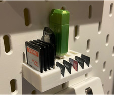 USB- und SD-Kartenhalter