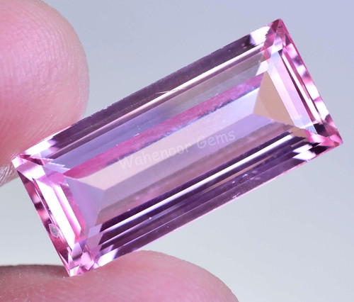 Natürlich rosa padparadscha - rosa,