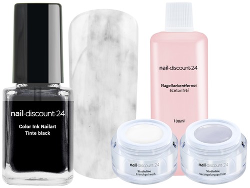 Ink color starter - set, marmor