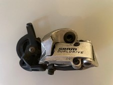 gebrauchtes sram dual drive schaltwerk,  80mm  käfig, 9-fach. nur 266 gramm