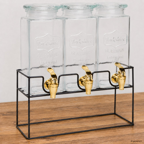 Getränkespender 3x1 mit - 3x1,5l,