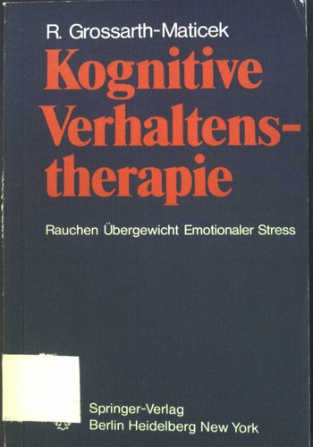 Kognitive verhaltenstherapie - verhaltenstherapie,